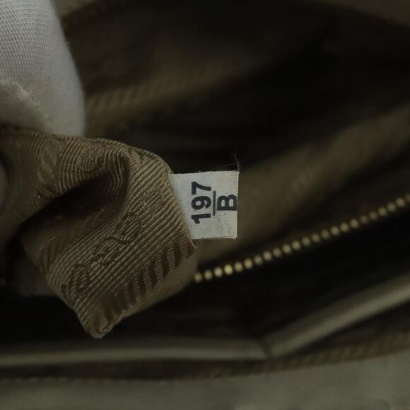 Prada Beige Canvas Handbag (Pre-Owned) - Picture 13 of 16